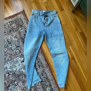 NWOT- Mango “Daniela” Wide Leg Jeans - Size 2